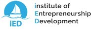 A logo of the Institute of Entrepreneurship Development